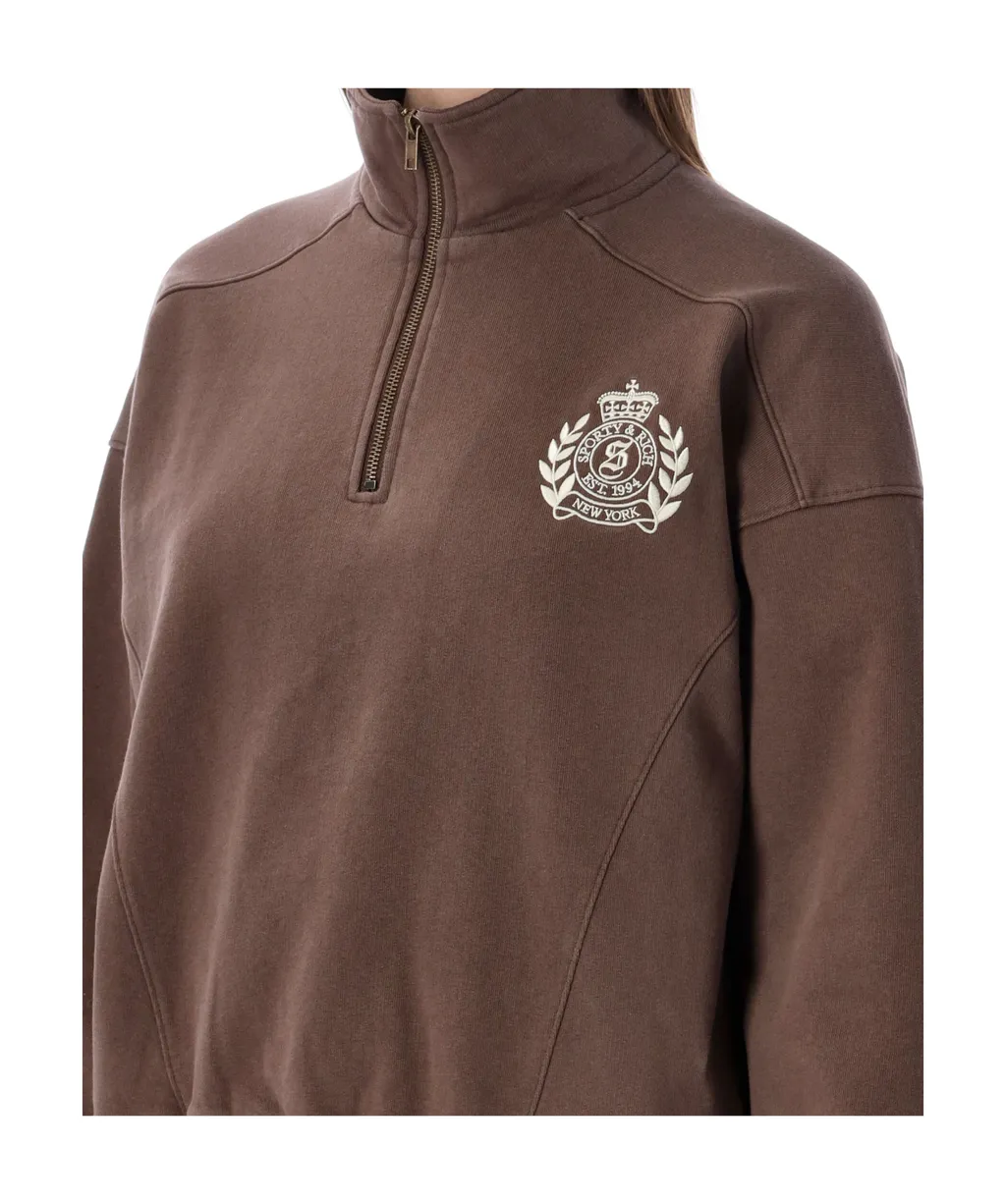 Crest Quarter-Zip Sweatshirt