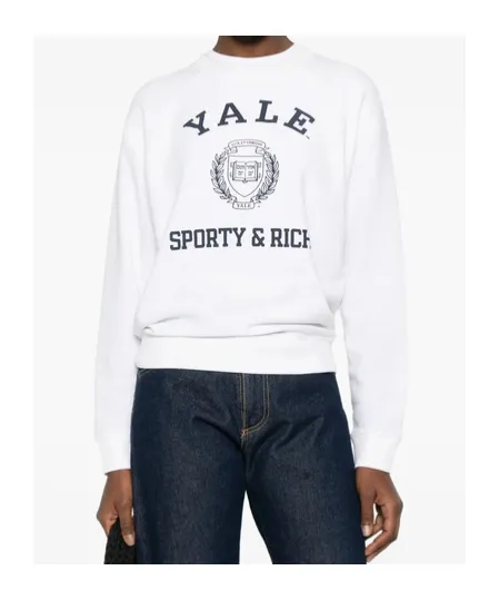 Yale Logo-Print Sweatshirt