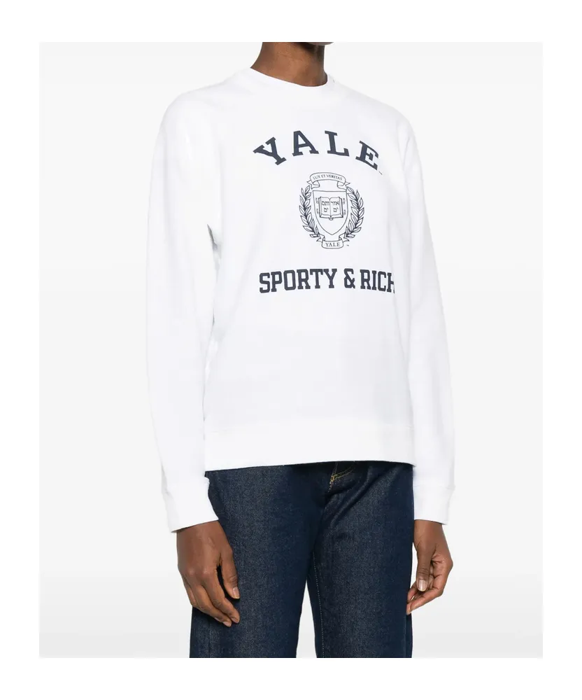Yale Logo-Print Sweatshirt