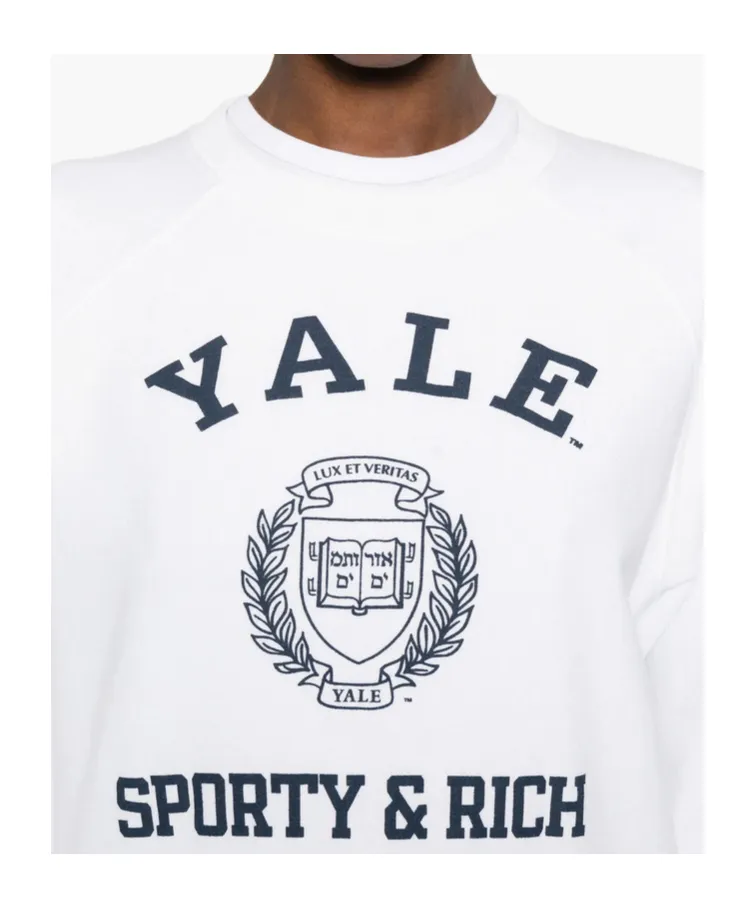 Yale Logo-Print Sweatshirt