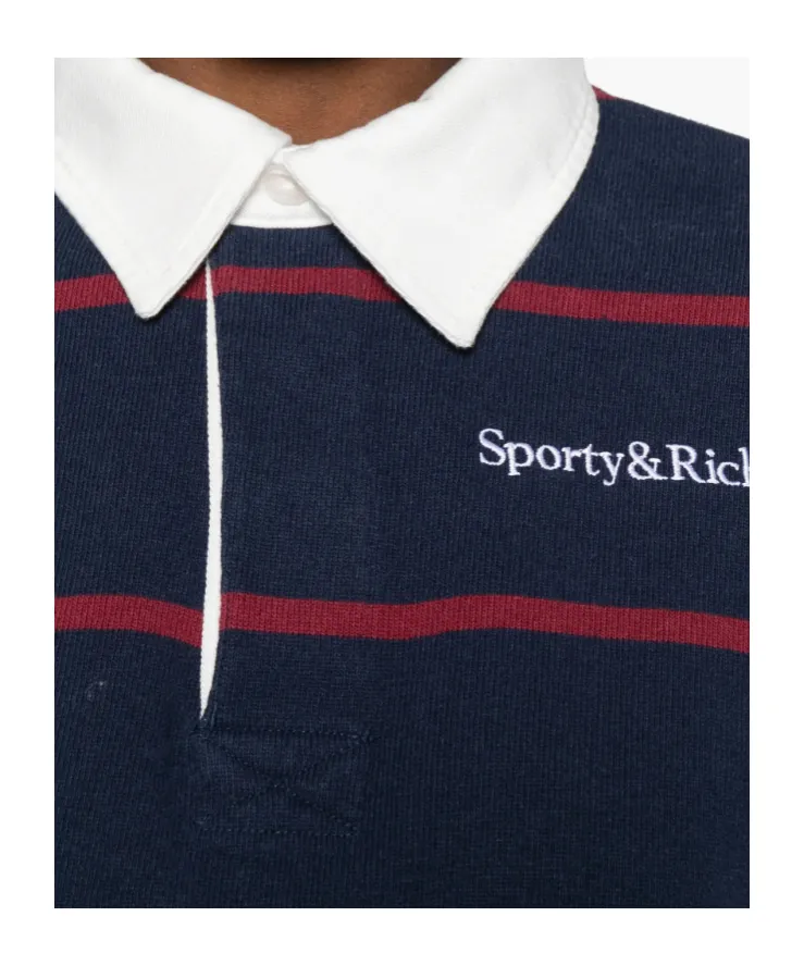 Striped Polo Top