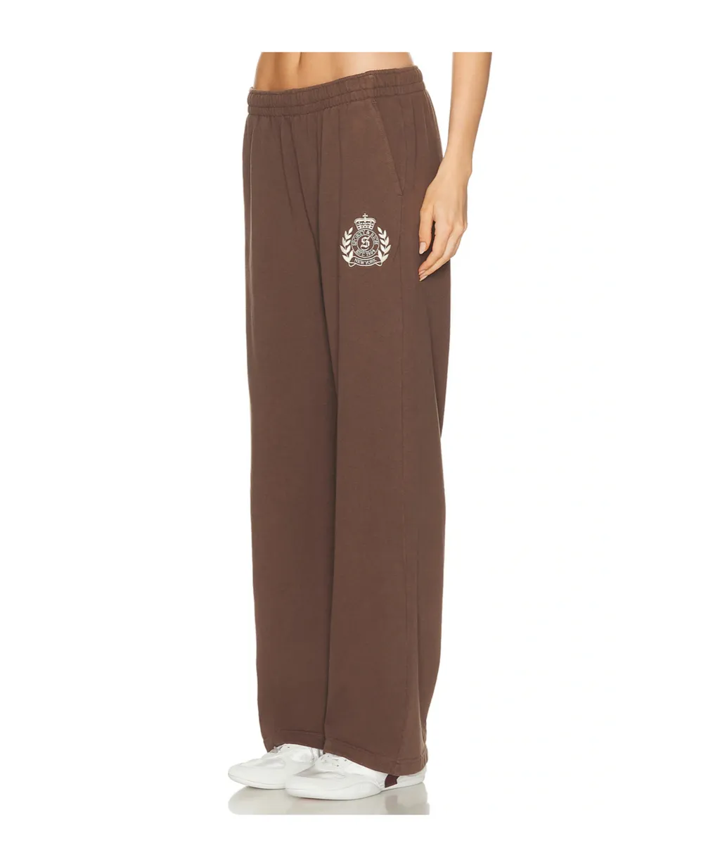 Logo Cotton Pants