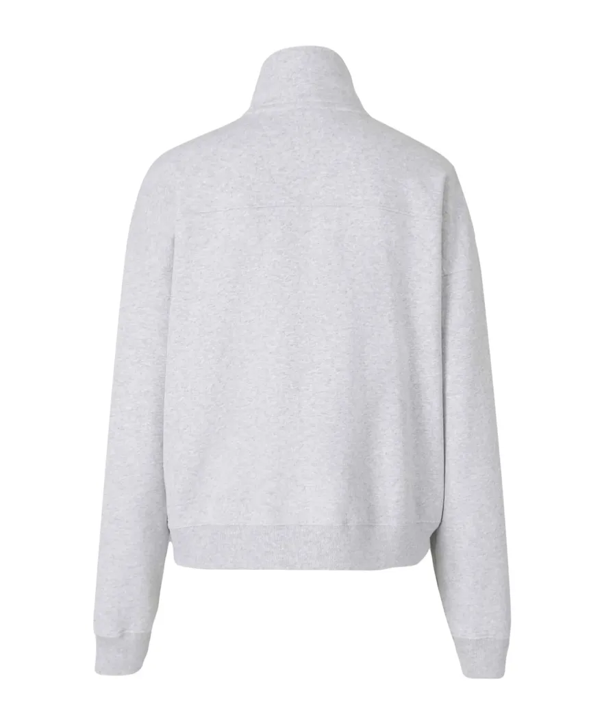 Stand-Up Collar Sweatshirt