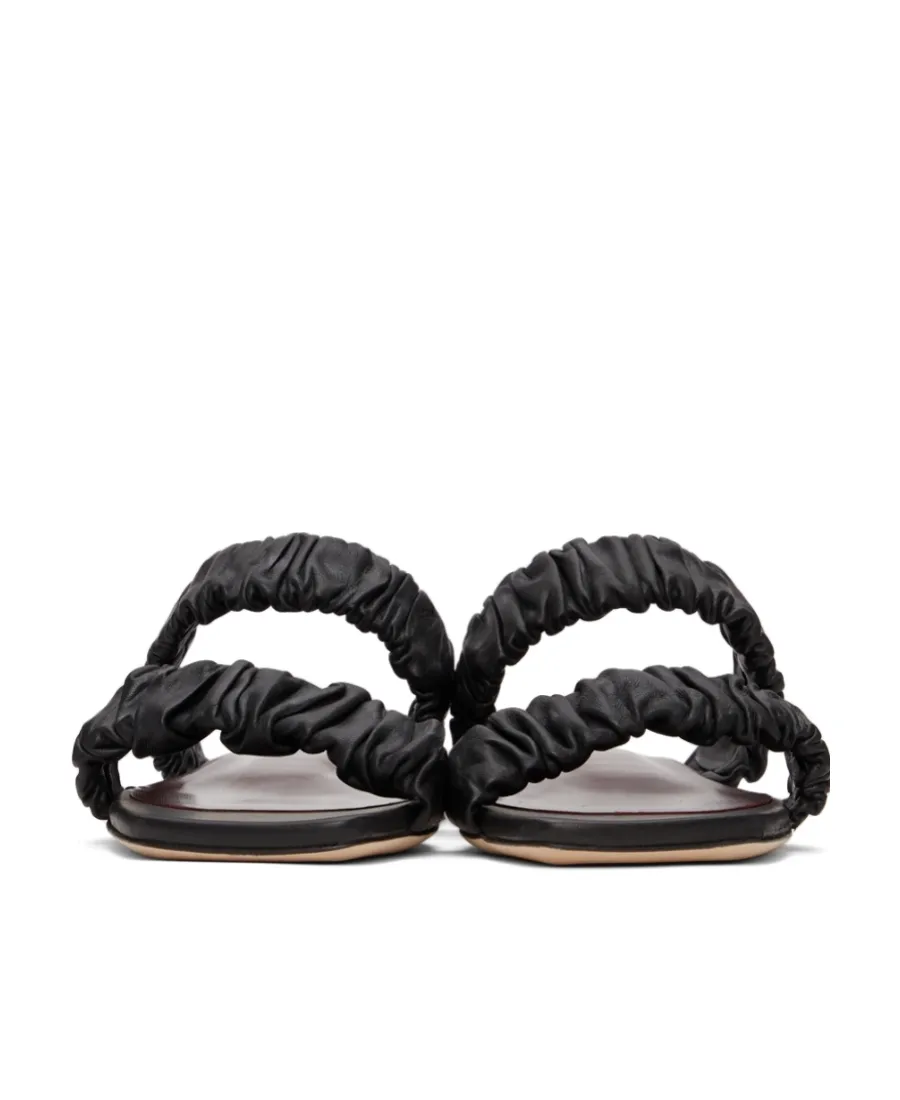 Maya Leather Flat Sandals