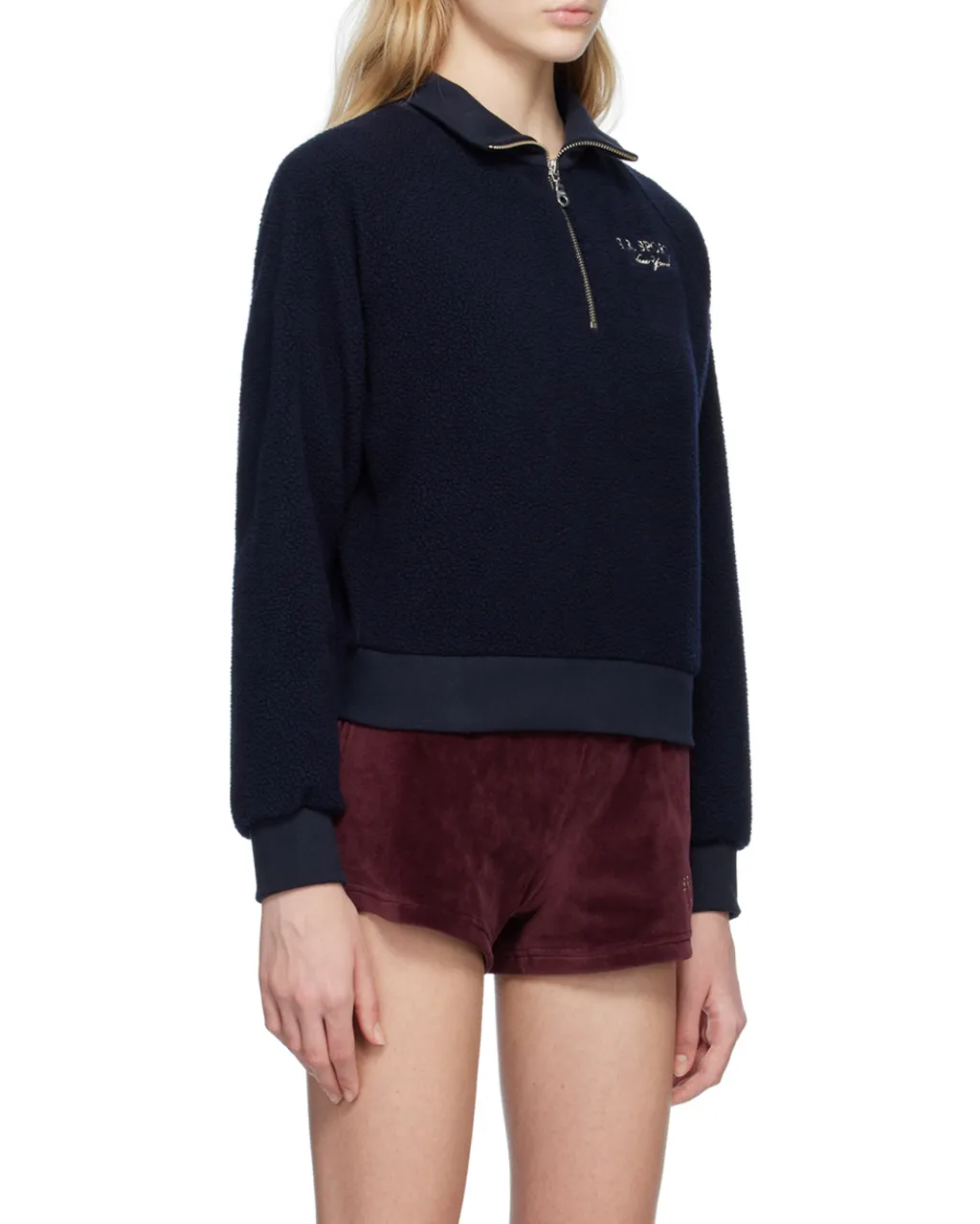 Half-Zip Fleece Sweatshirt