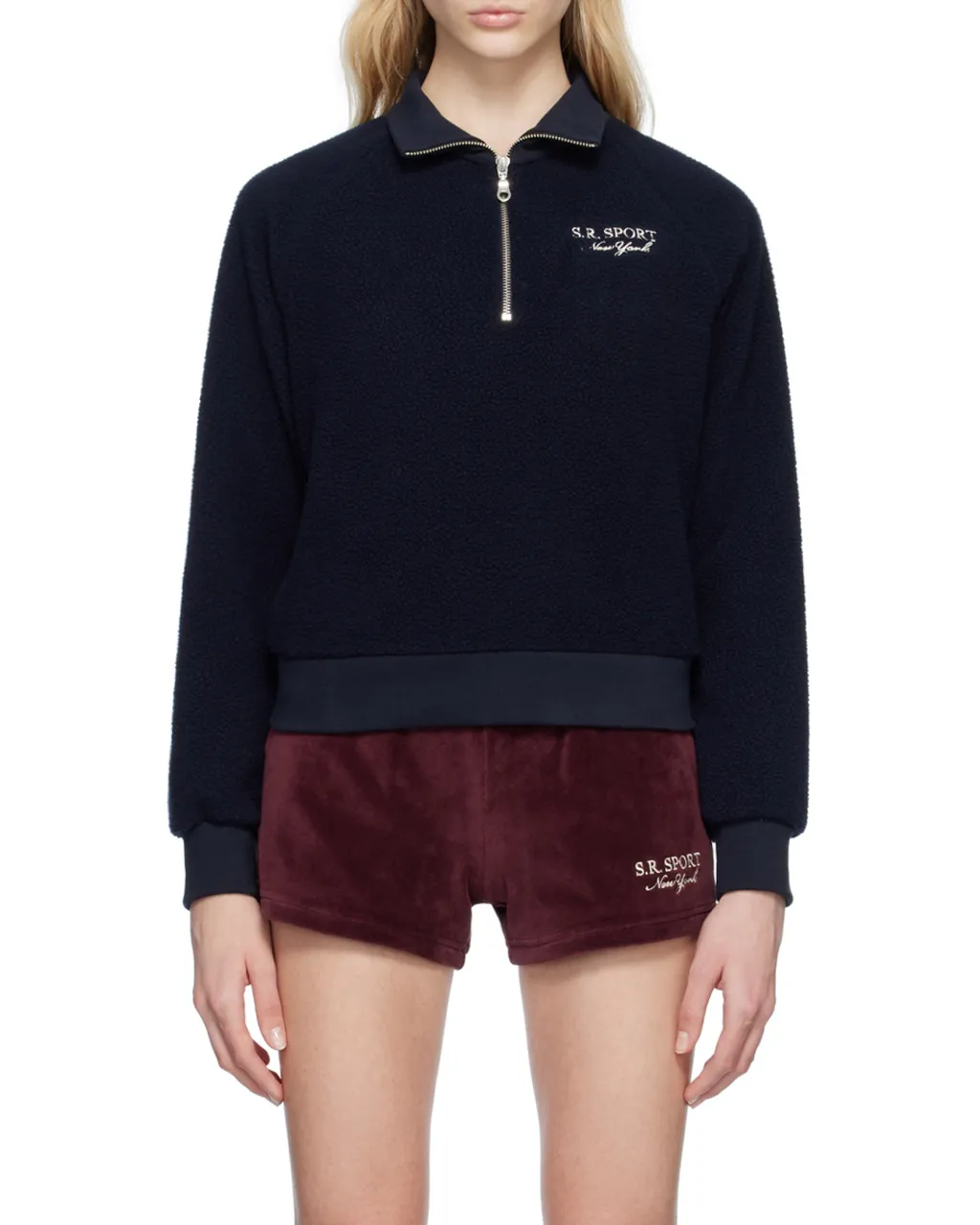 Half-Zip Fleece Sweatshirt