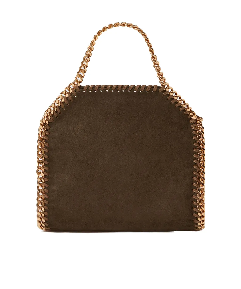 Chain-Linked Top Handle Bag