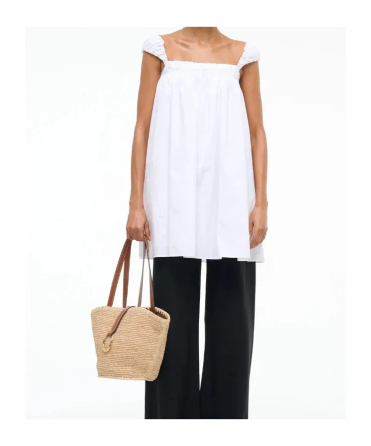 Straight Collar Dress