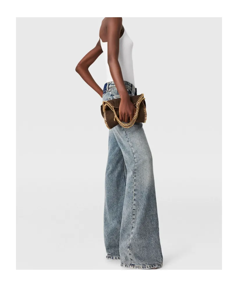Vintage Wash Bootcut Jeans