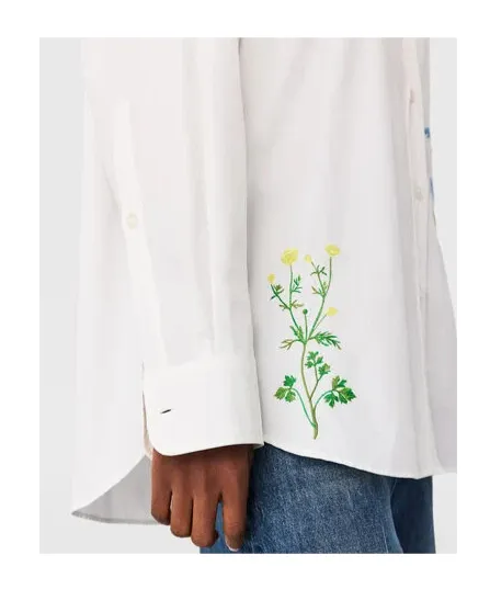 Floral Embroidered Shirt