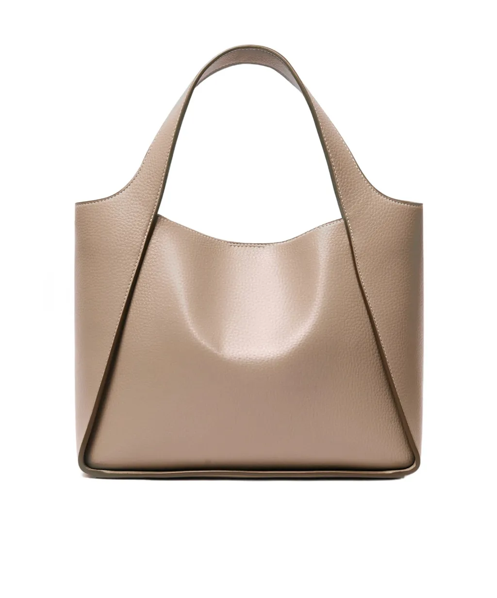 Logo Detailed Top Handle Bag
