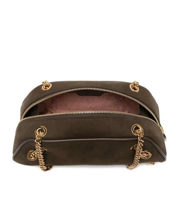 Zippered Shoulder Bag