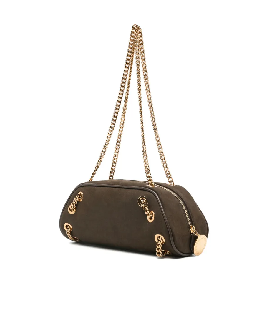 Zippered Shoulder Bag