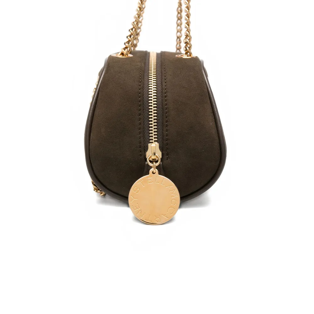 Zippered Shoulder Bag