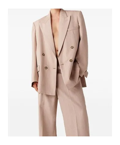 Oversized Double-Breasted Blazer