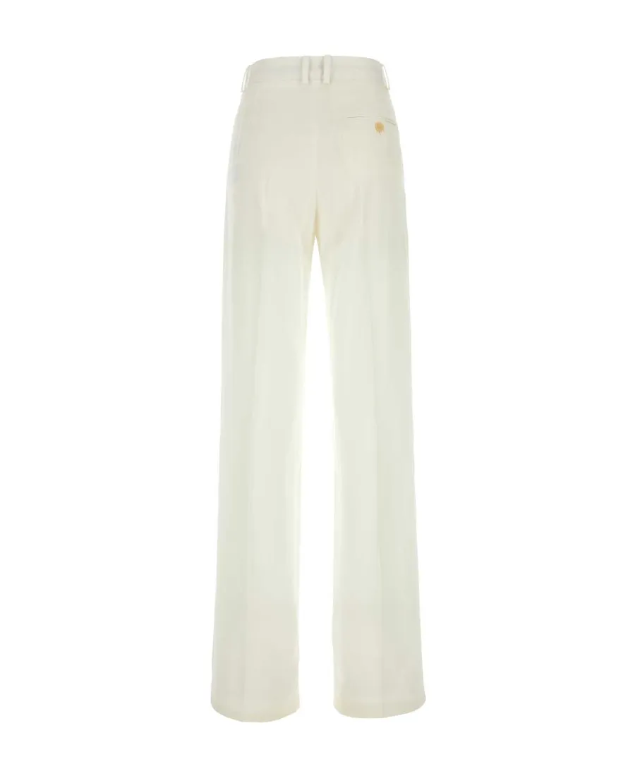Straight-Leg Trousers