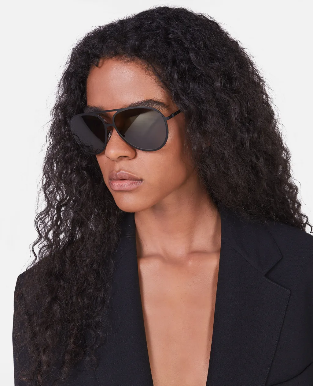 Oversized Single-Breasted Wool Blazer
