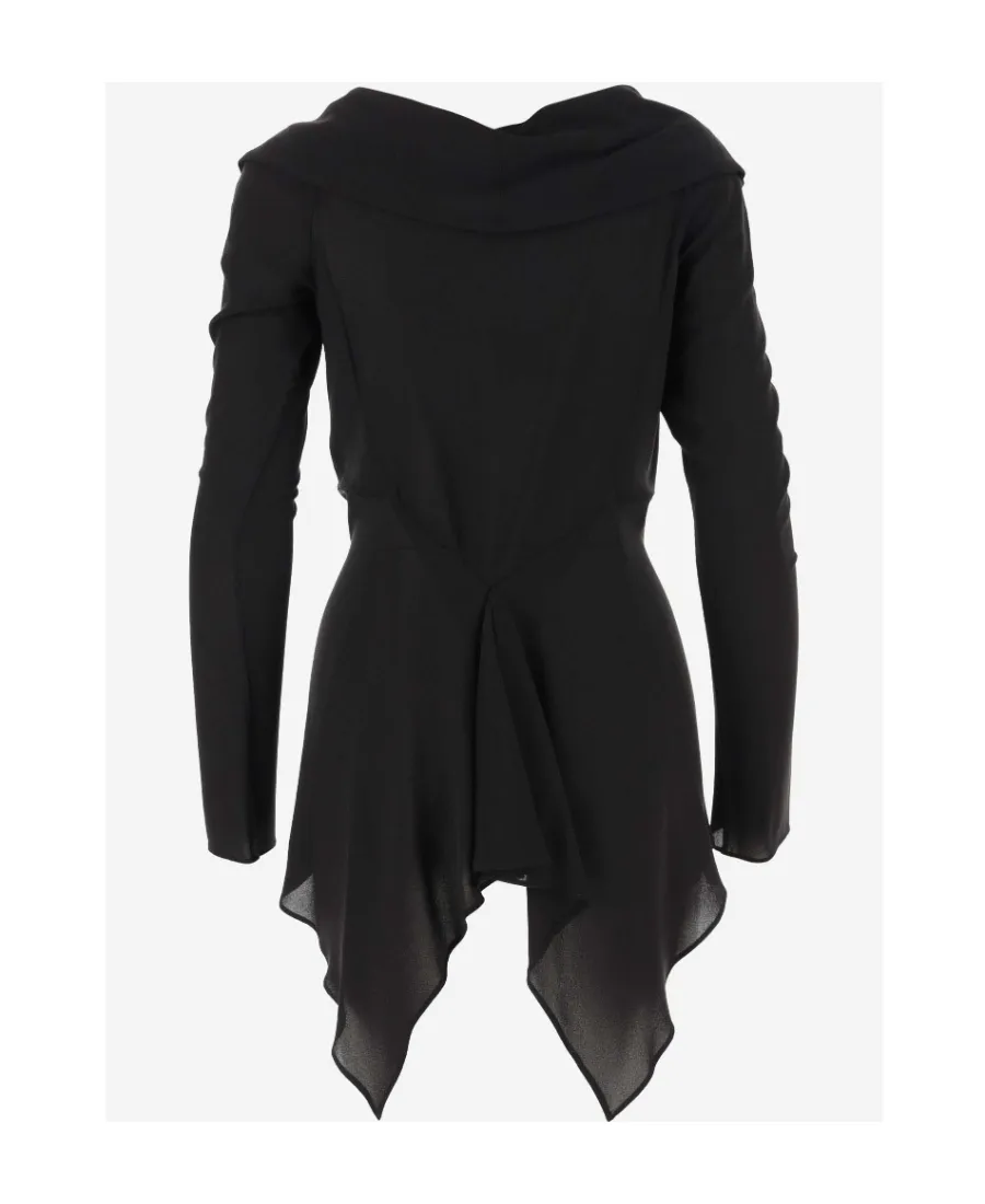 Asymmetric Buttoned Shirt