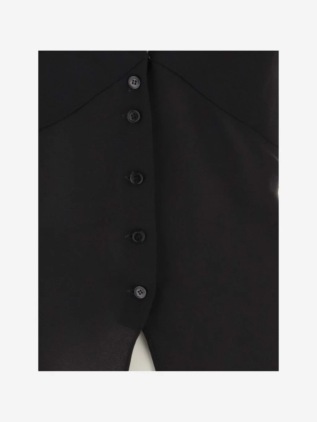 Asymmetric Buttoned Shirt