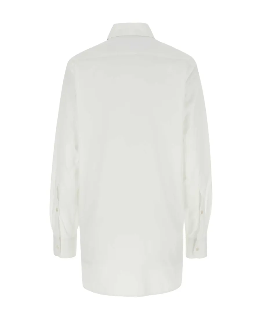 Long-Sleeved Buttoned Shirt