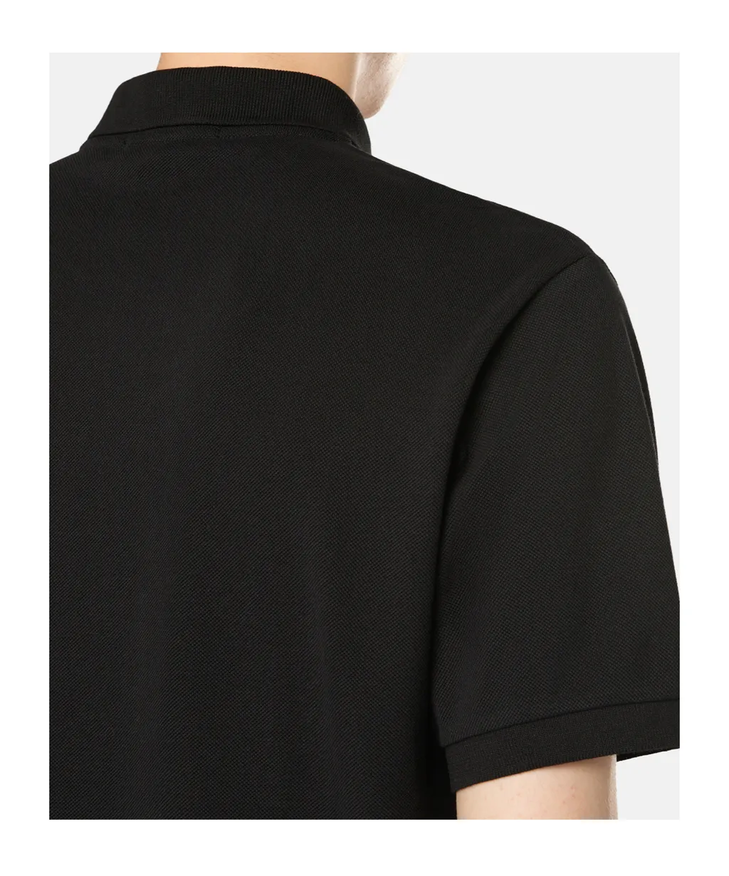 Short-Sleeve Patch Polo Shirt
