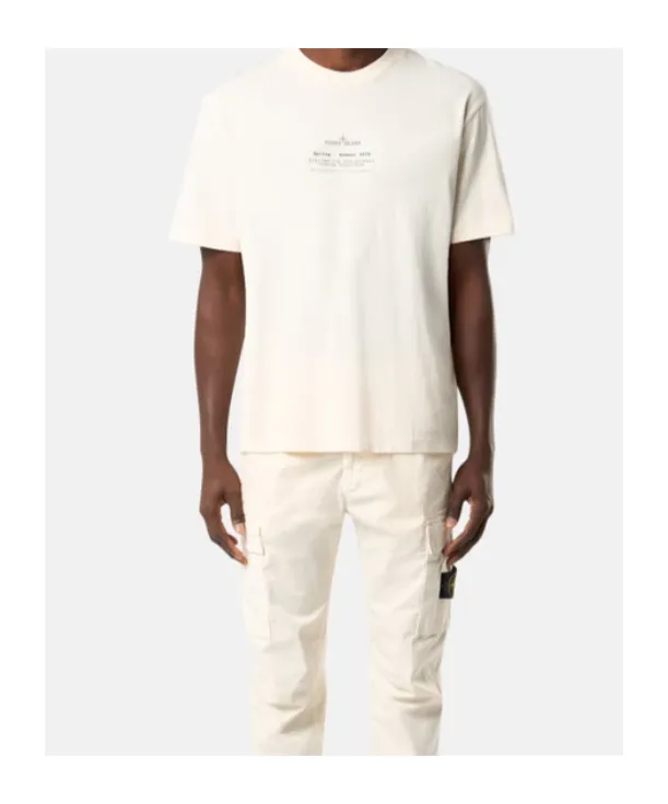 Regular-Fit T-Shirt With ‘Stone’ Print
