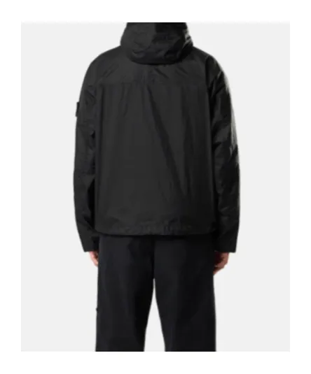 Logo Patch Hooded Jacket