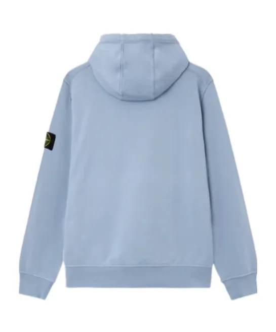Logo Patch Drawstring Hoodie