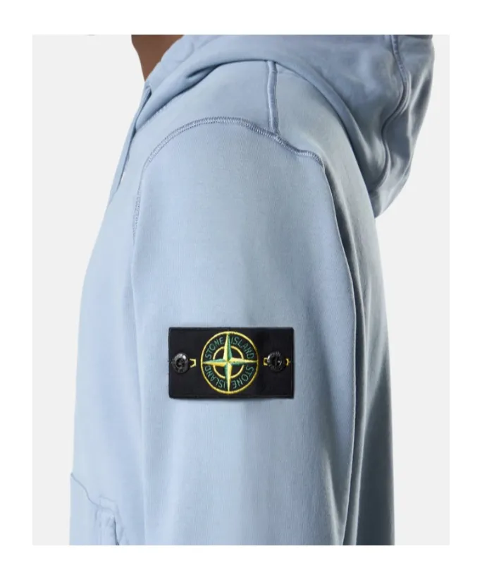 Logo Patch Drawstring Hoodie