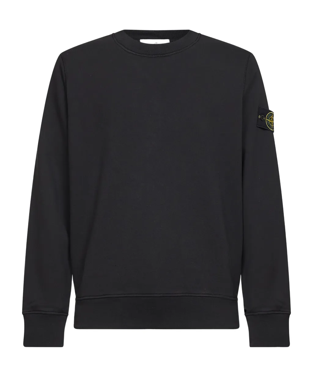 Logo Patch Crewneck Sweatshirt
