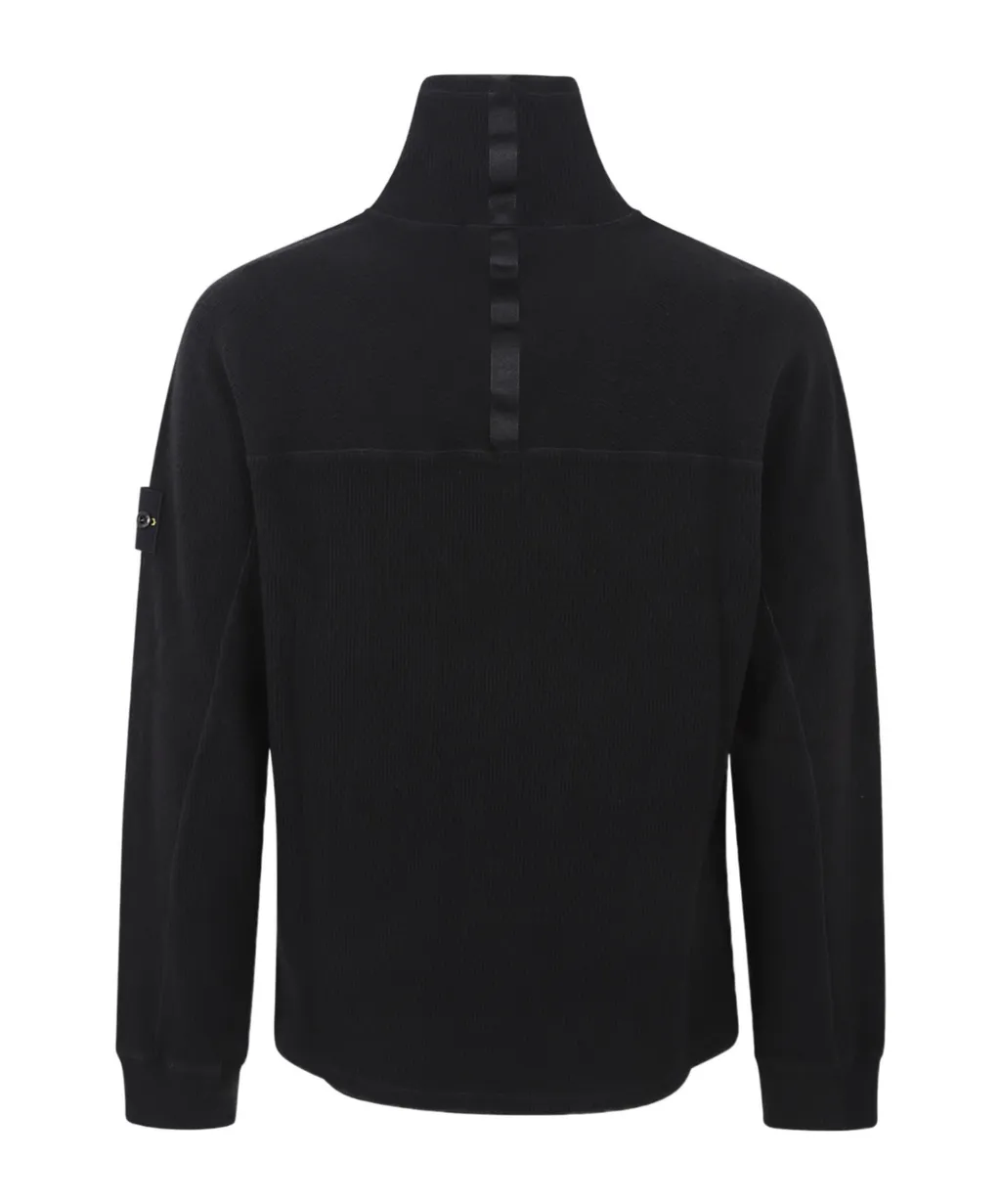 Compass Patch High Neck Jumper