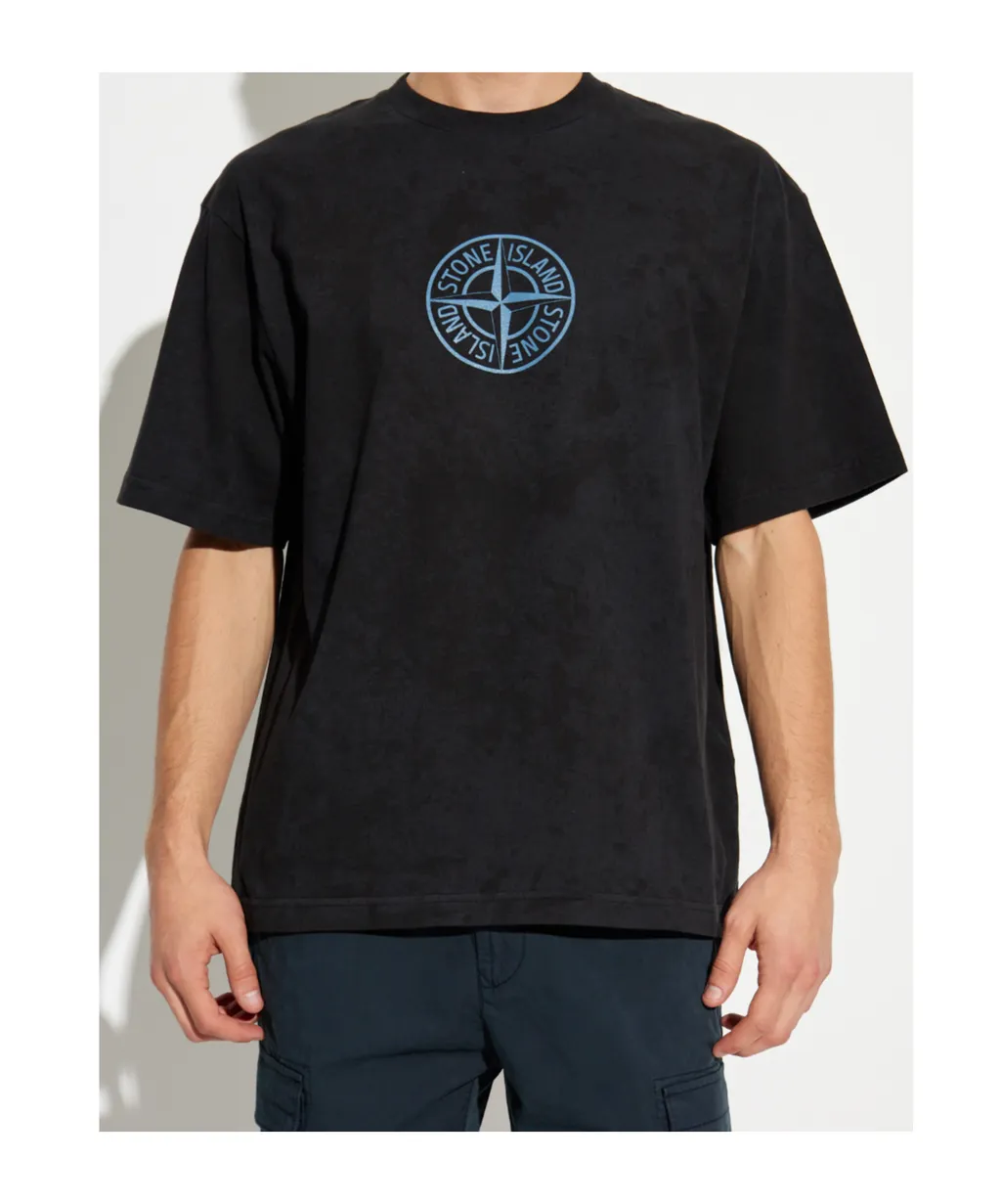 Logo Printed Crewneck T-Shirt