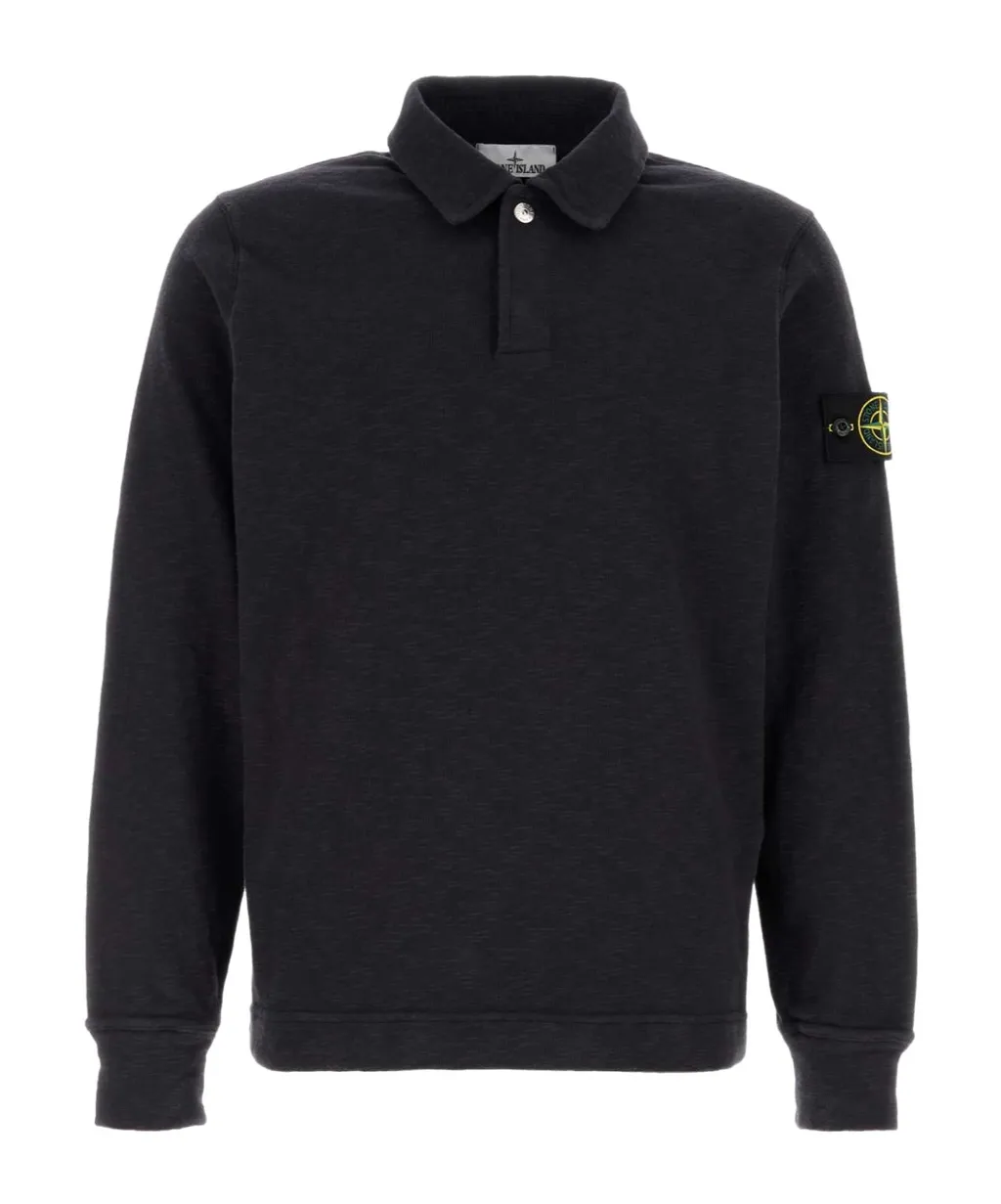 Logo Patch Polo Shirt