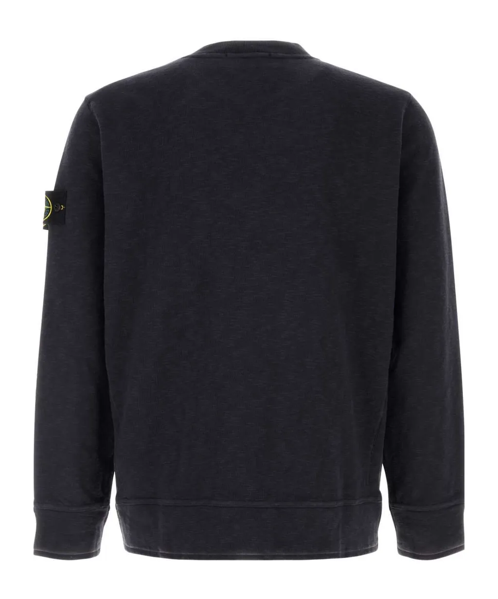 Logo Patch Crewneck Sweatshirt