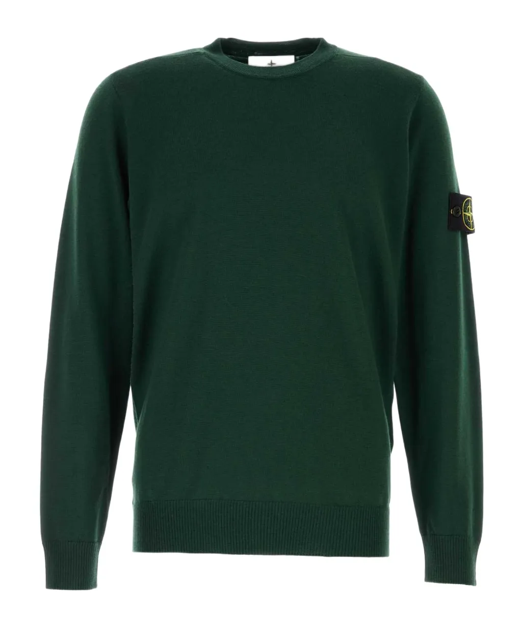 Compass Patch Crewneck Jumper