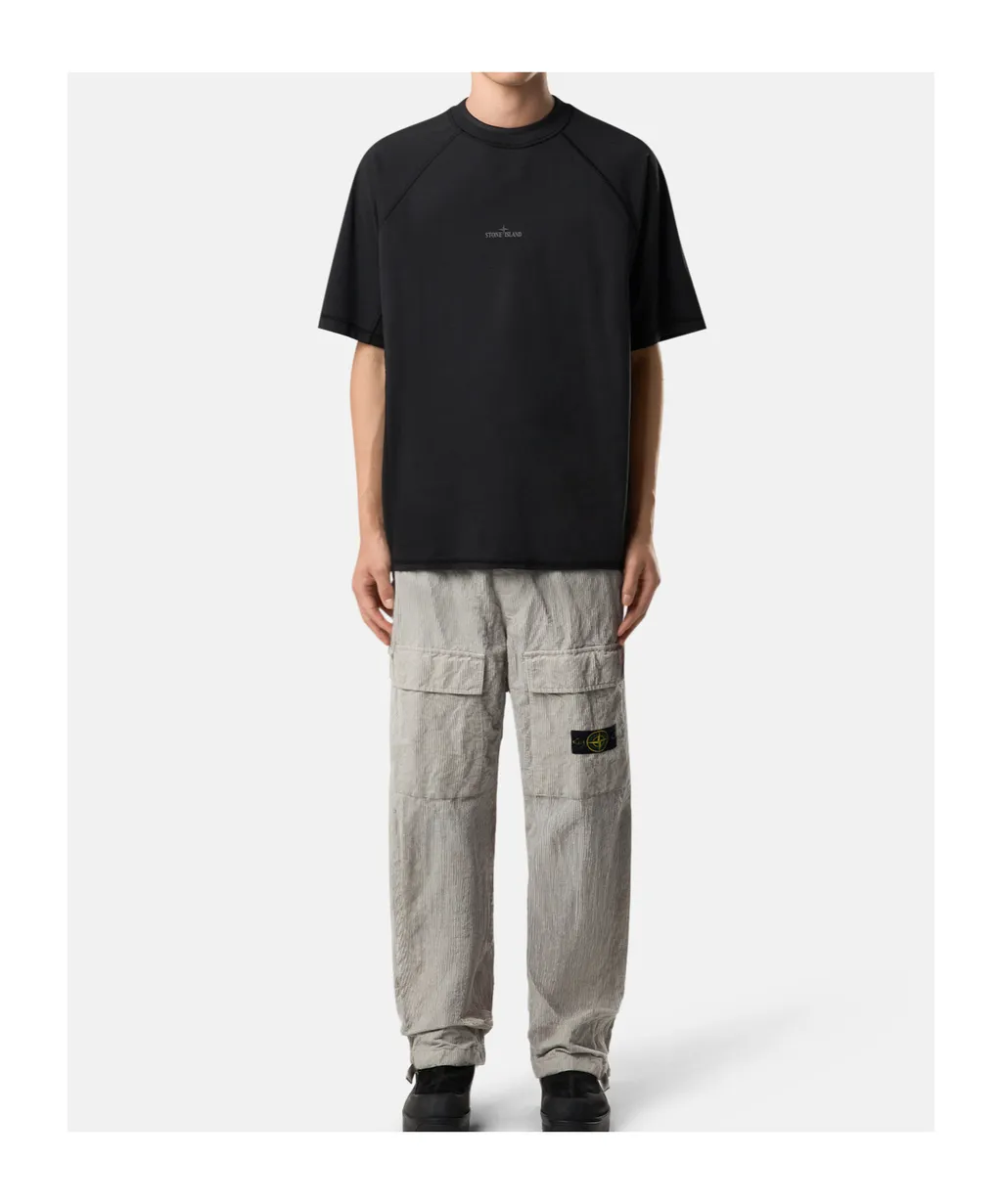 Regular-Fit Short-Sleeve T-Shirt With Logo Print