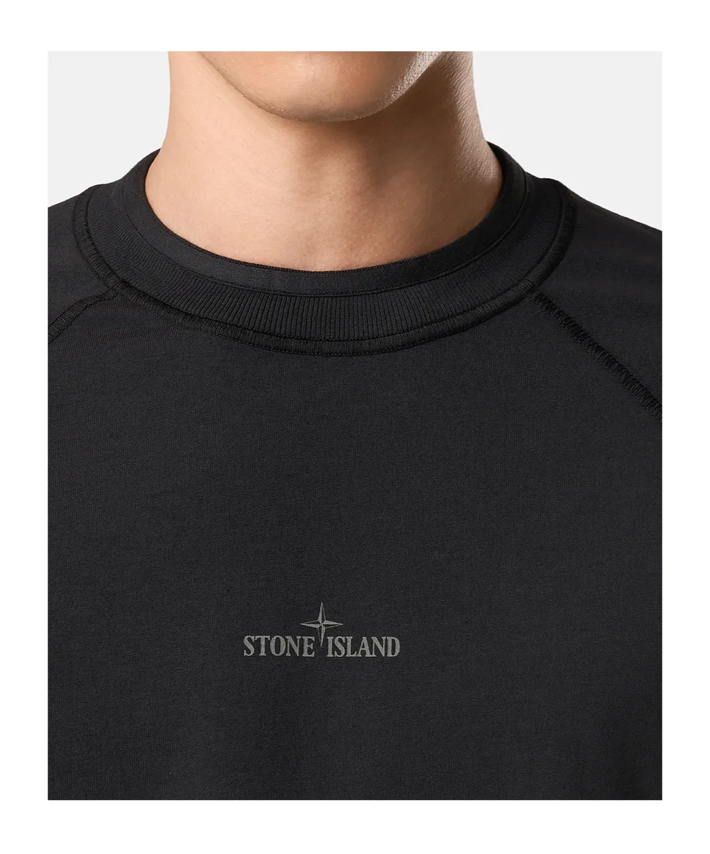 Regular-Fit Short-Sleeve T-Shirt With Logo Print