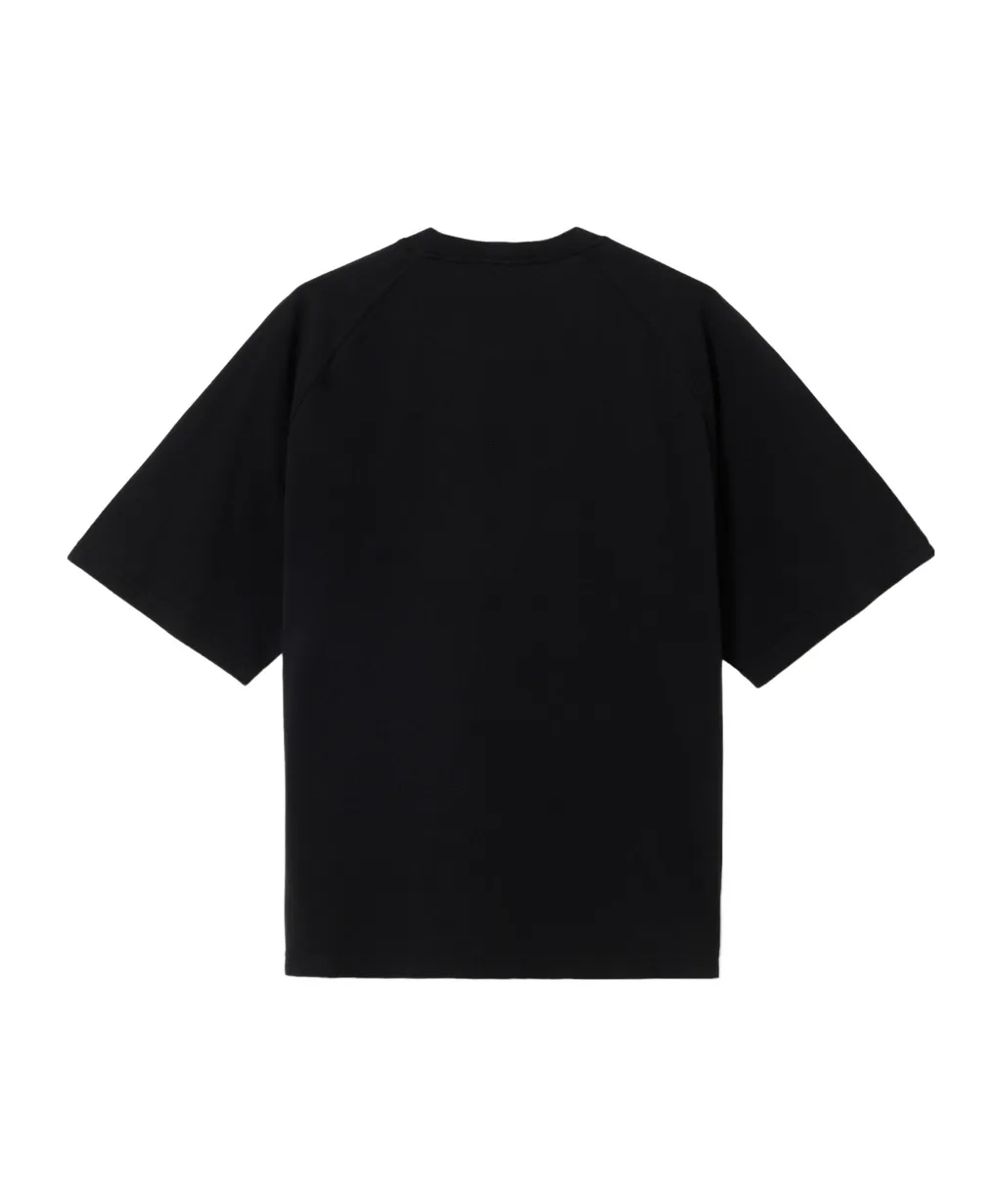 Oversized-Fit Short-Sleeve T-Shirt With Logo Embroidery