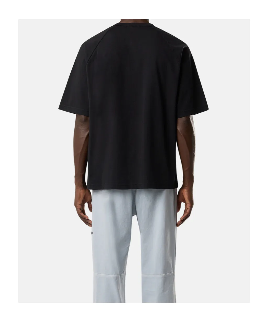 Oversized-Fit Short-Sleeve T-Shirt With Logo Embroidery