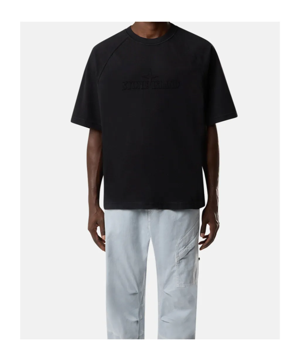 Oversized-Fit Short-Sleeve T-Shirt With Logo Embroidery