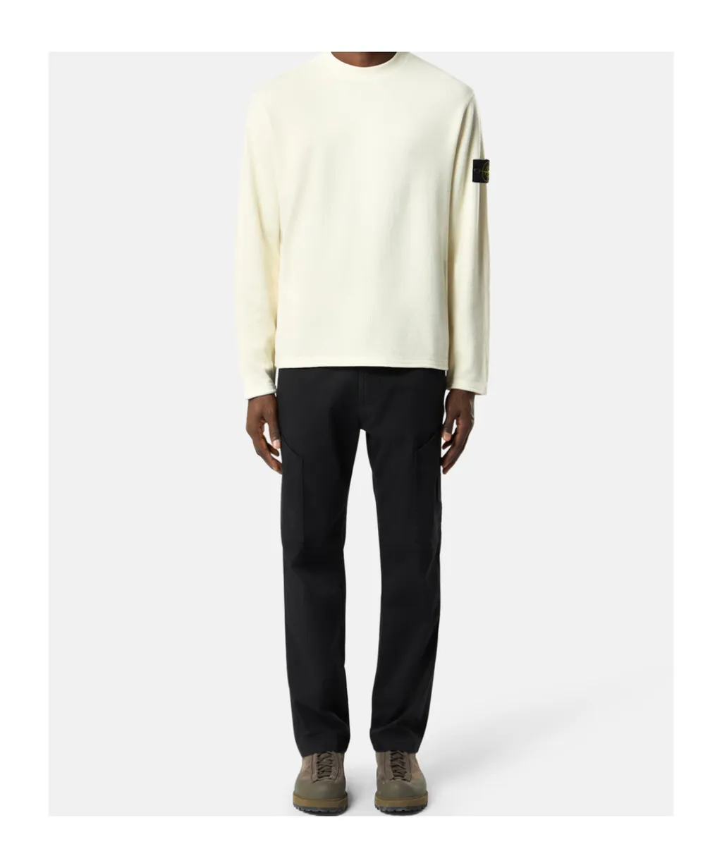 Patch Crew Neck Sweatshirt