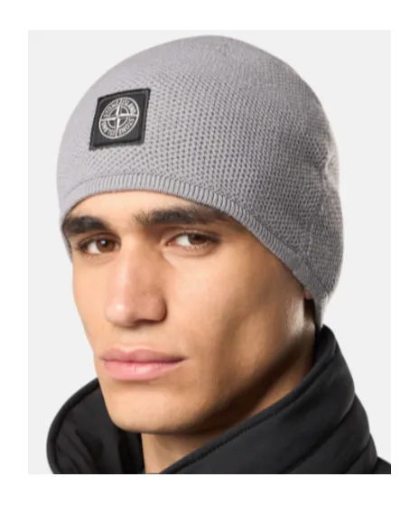Beanie With Compass Patch