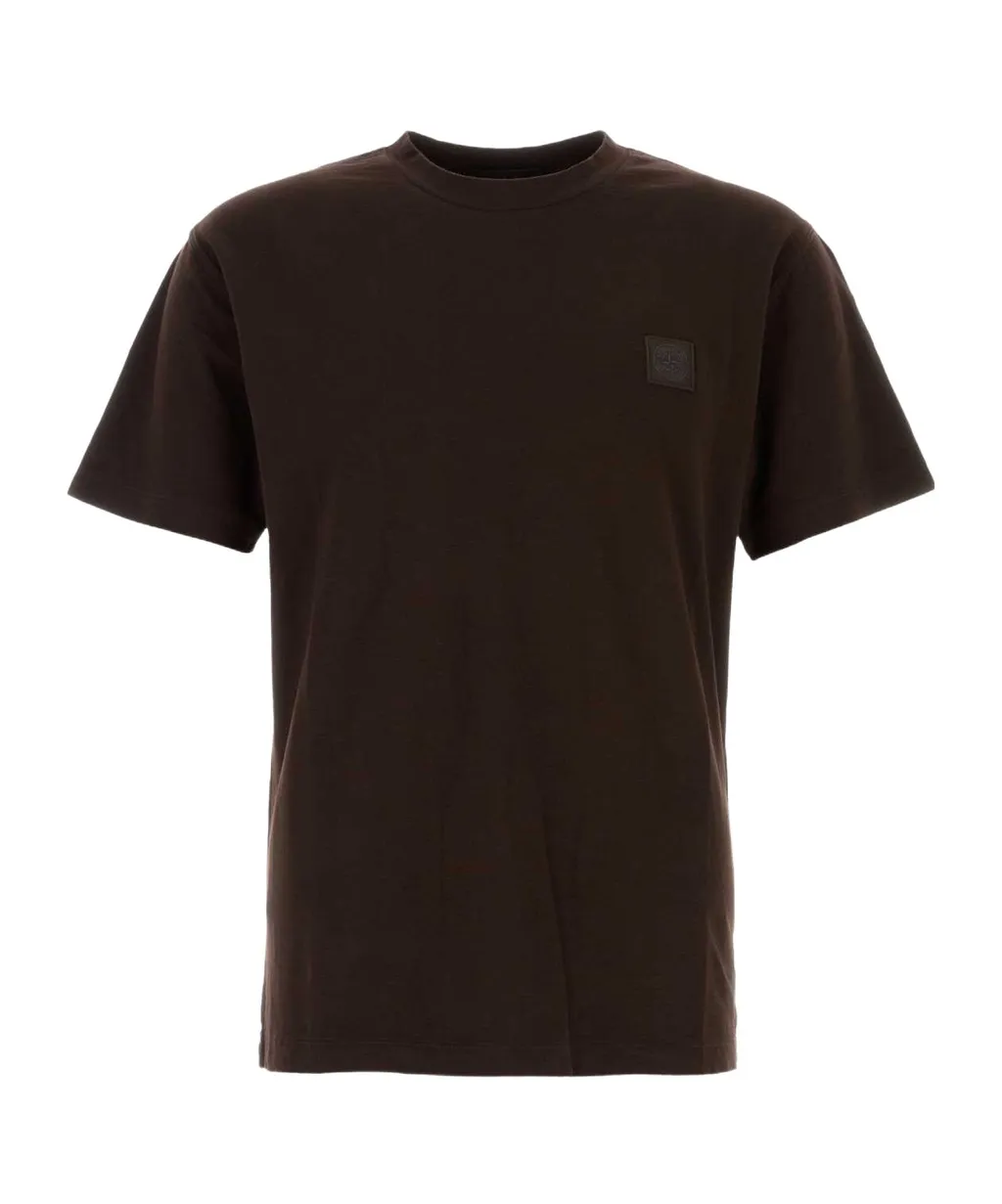 Logo Patch Crewneck T-Shirt
