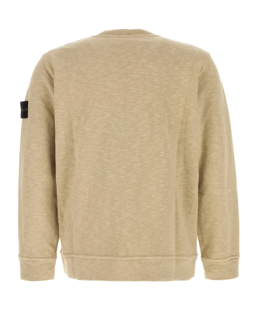 Logo Patch Crewneck Sweatshirt