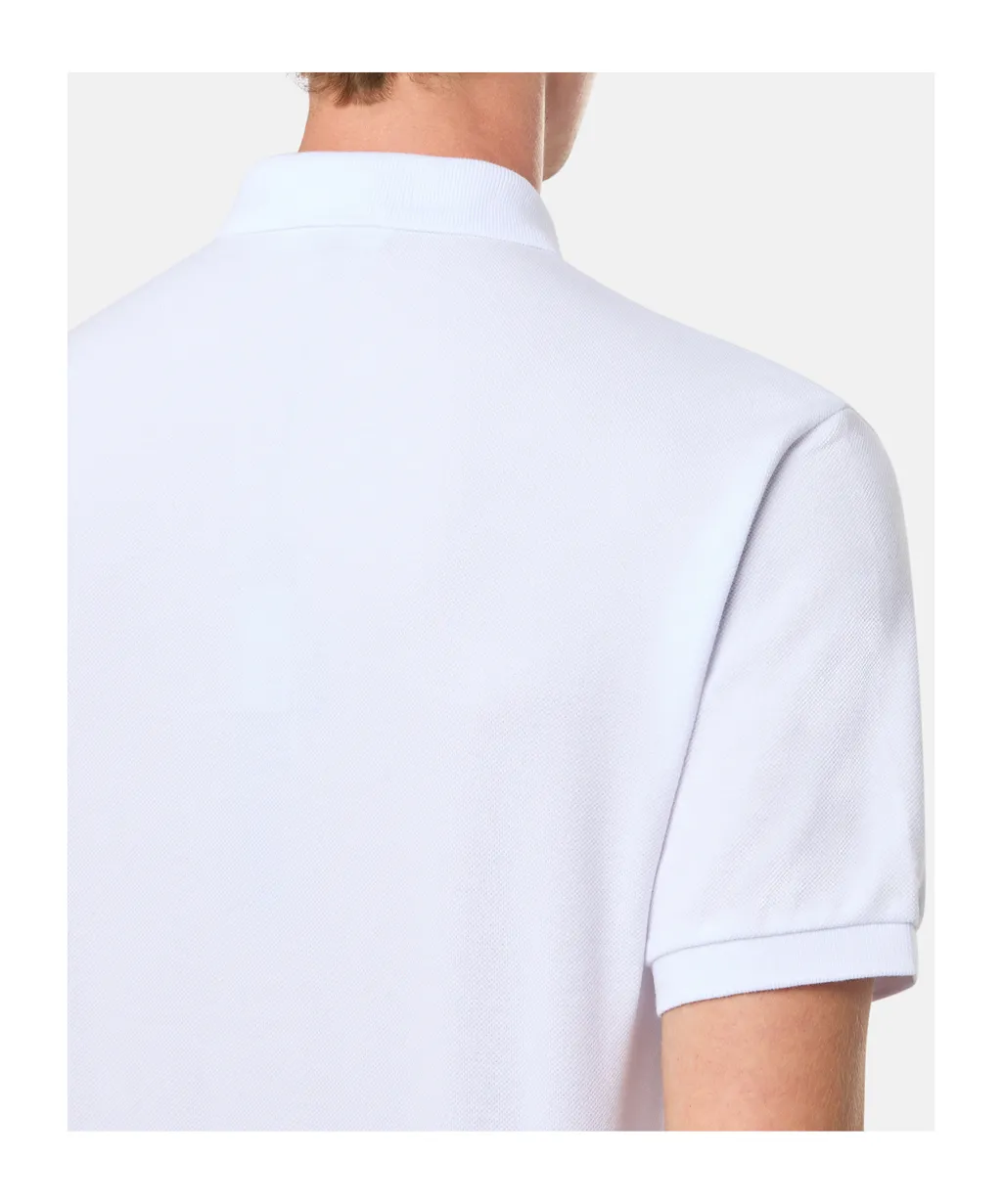 Regular-Fit Short-Sleeve Polo Shirt With Compass Patch