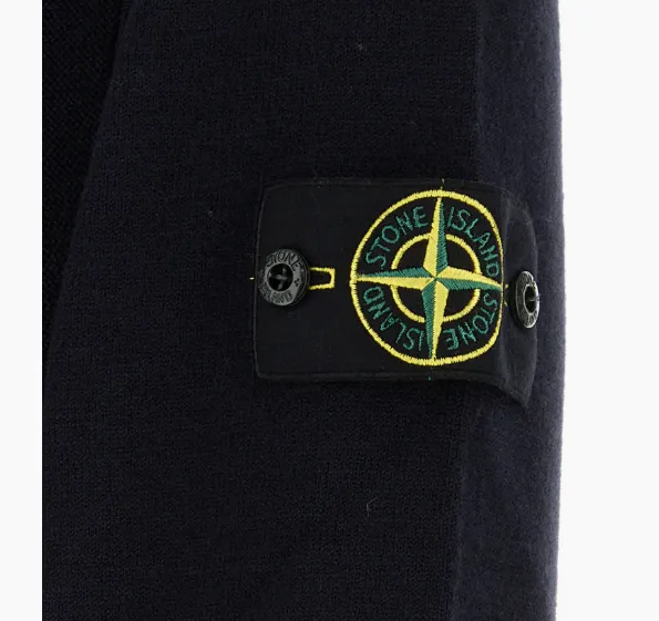 Logo Patch Crewneck Sweater