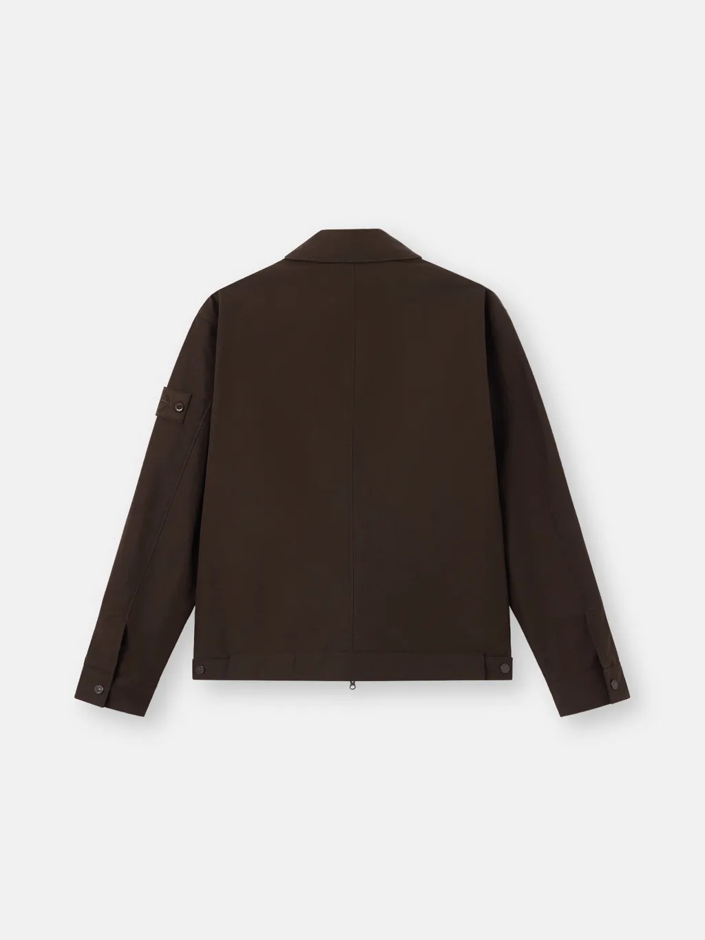 Logo Patch Zip-Up Jacket