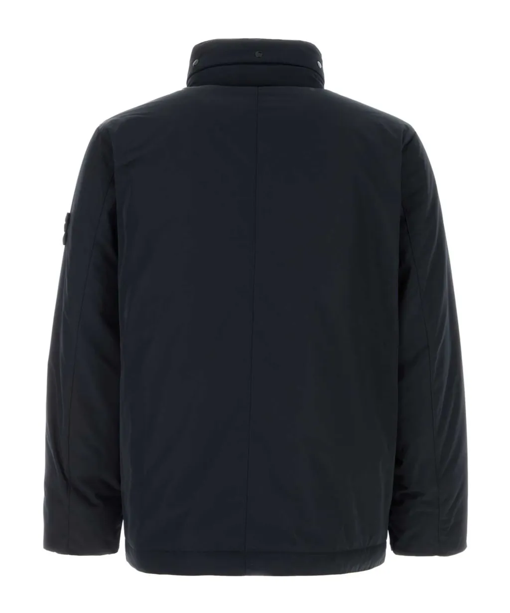 Logo Patch High Neck Jacket