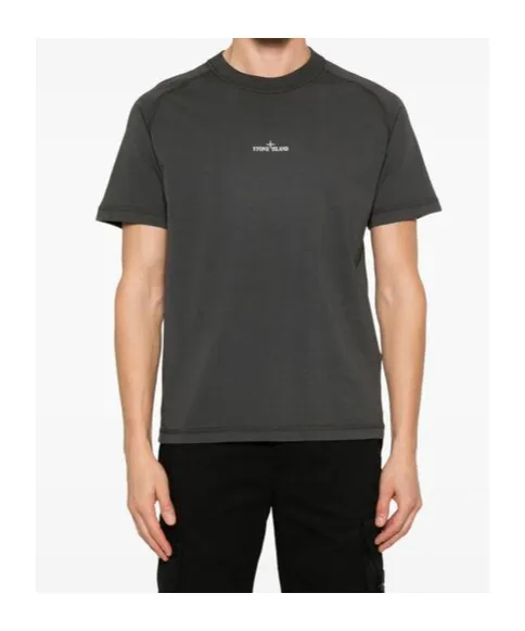 Compass Printed Crewneck T-Shirt