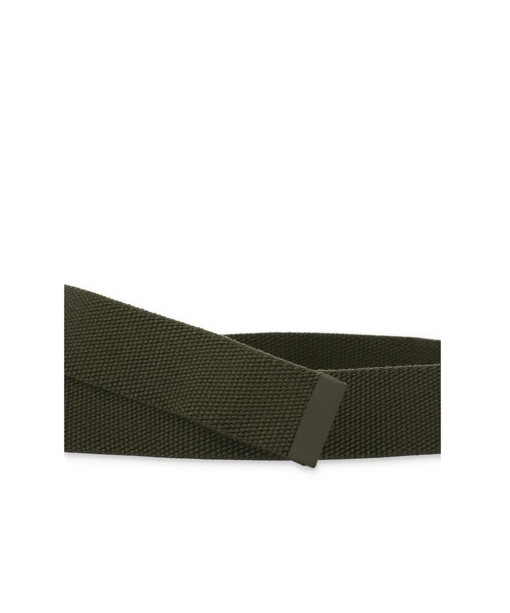 Compass Logo-Embossed Elasticated Belt